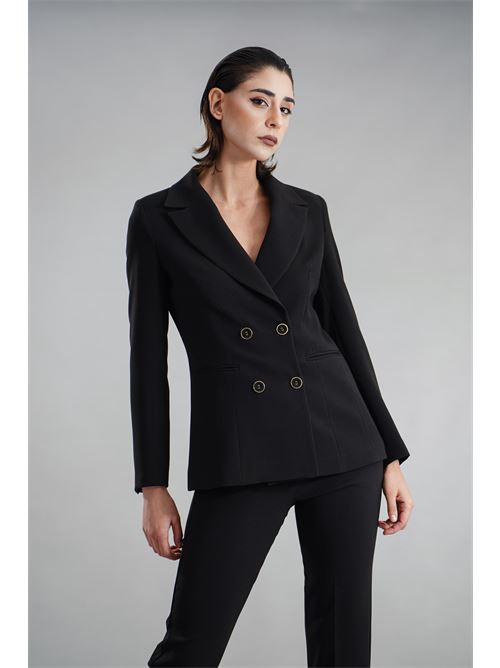 Tailleur doppio petto GM by Gai Mattiolo | GM3227NERO